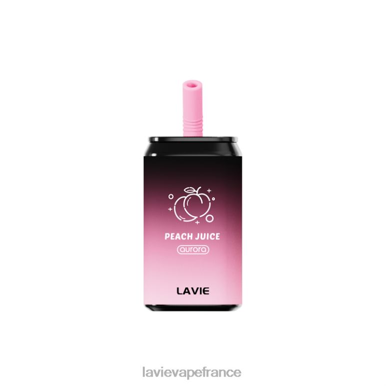 LAVIE Aurora 11000 bouffées jus de pêche R6JZB144 - Lavie Puffs