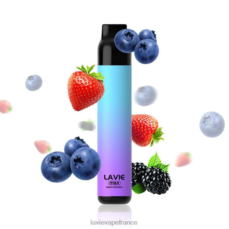 LAVIE BAR 5000 bouffées - maximum baies mélangées R6JZB281 - Lavie Vape France