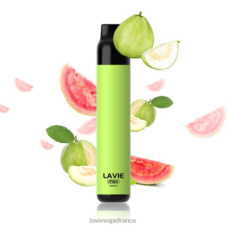 LAVIE BAR 5000 bouffées - maximum goyave R6JZB284 - Lavie Vape Review