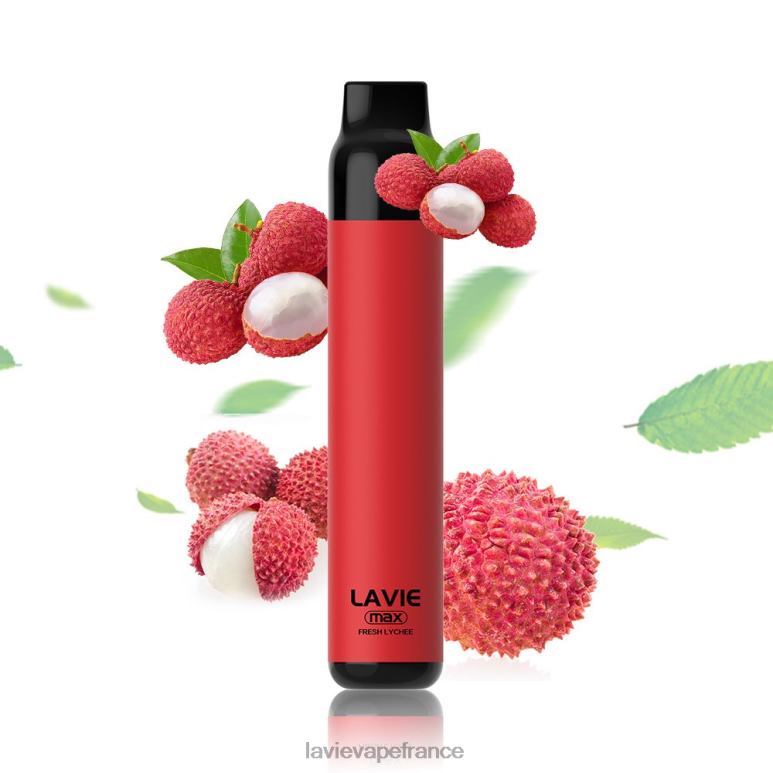 LAVIE BAR 5000 bouffées - maximum litchi frais R6JZB278 - Lavie Vape Avis
