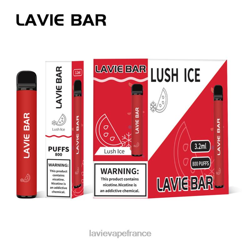 LAVIE BAR 800 bouffées glace luxuriante R6JZB308 - Lavie Vape Review