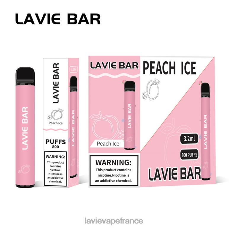 LAVIE BAR 800 bouffées glace à la pêche R6JZB314 - Lavie Vape Reddit