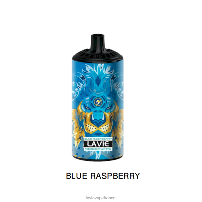 LAVIE BEAST 10000 bouffées framboise bleue R6JZB364 - Lavie Vape Review