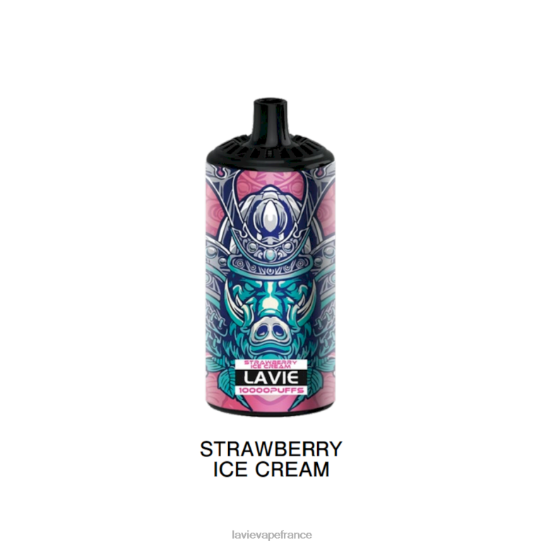 LAVIE BEAST 10000 bouffées glace à la fraise R6JZB369 - Lavie Vape France
