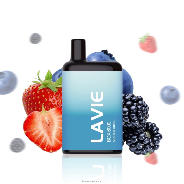LAVIE BOX 6000 bouffées baies mélangées R6JZB203 - Lavie Vape Price