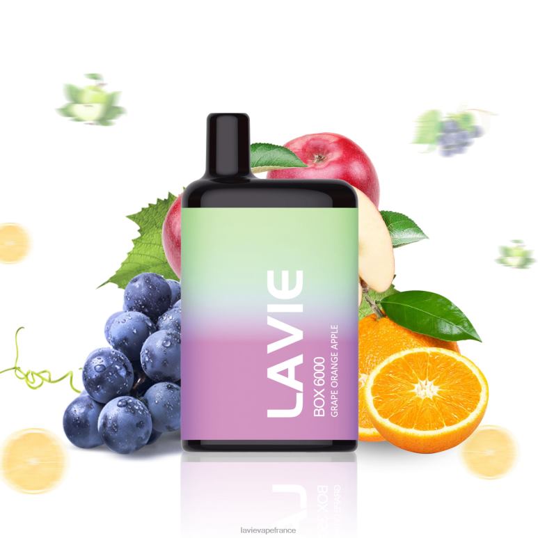 LAVIE BOX 6000 bouffées raisin orange pomme R6JZB202 - Lavie Vape Reddit
