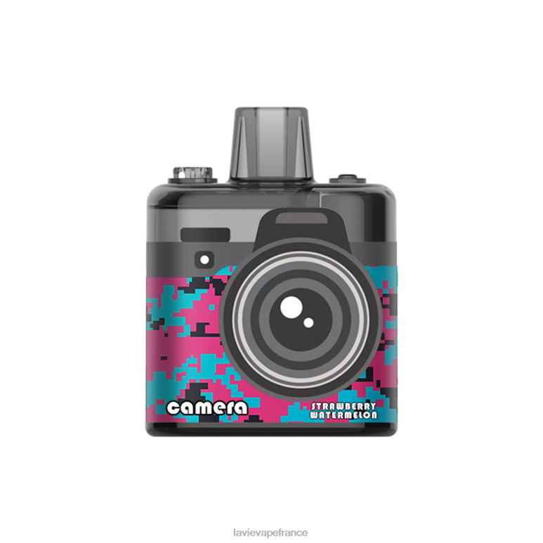 LAVIE Camera 8000 bouffées pastèque fraise R6JZB169 - Lavie Vape France