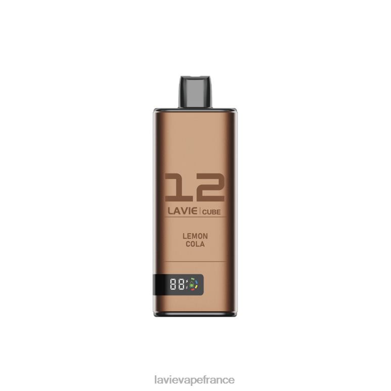 LAVIE Cube 20000 bouffées cola au citron R6JZB46 - Lavie Vape Avis