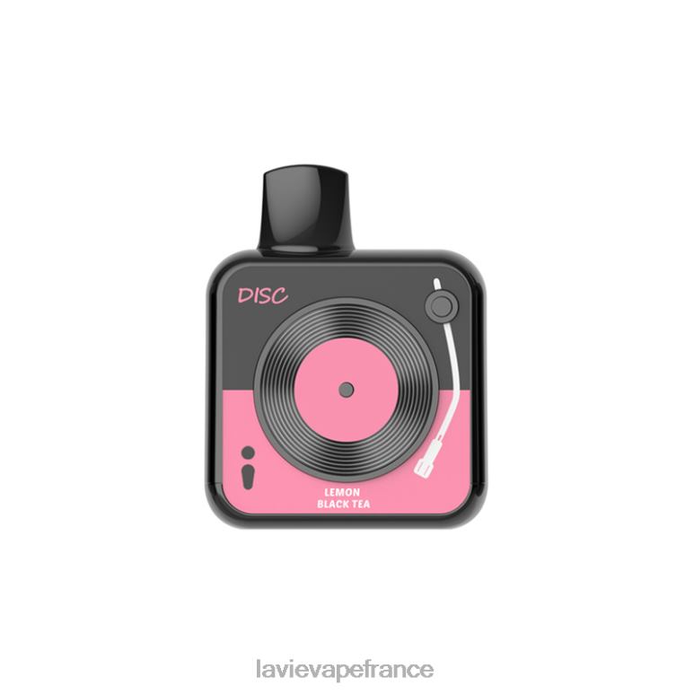 LAVIE DISC 10000 bouffées thé noir au citron R6JZB156 - Lavie Vape Review