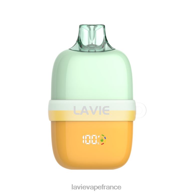 glace à l'orange