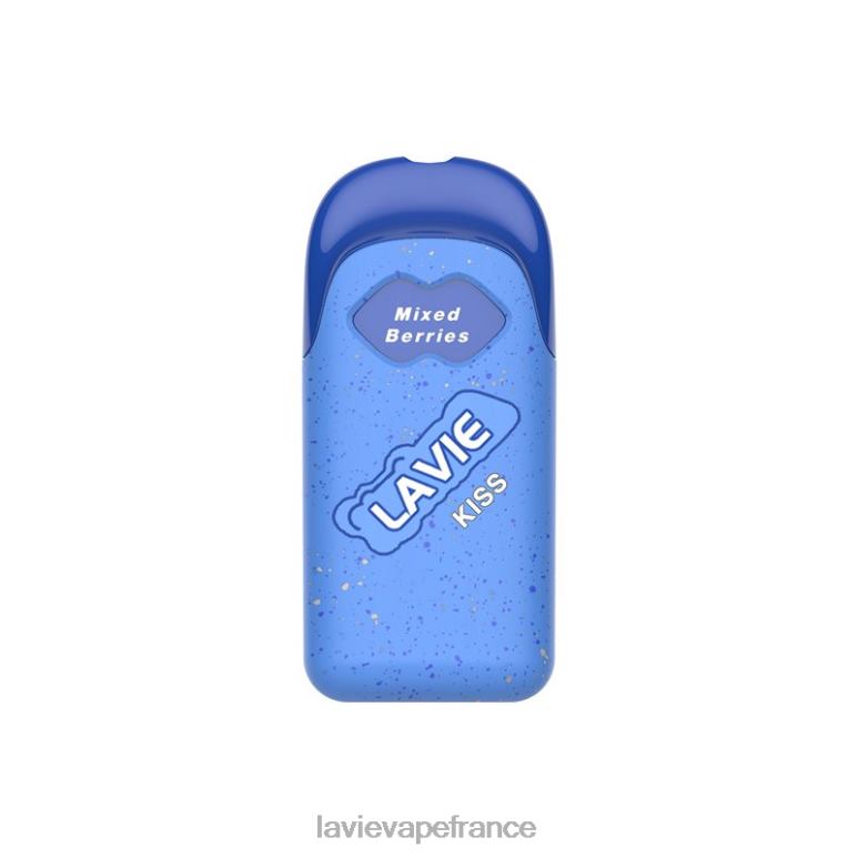 LAVIE KISS 8000 bouffées baies mélangées R6JZB111 - Lavie Vape Magasin