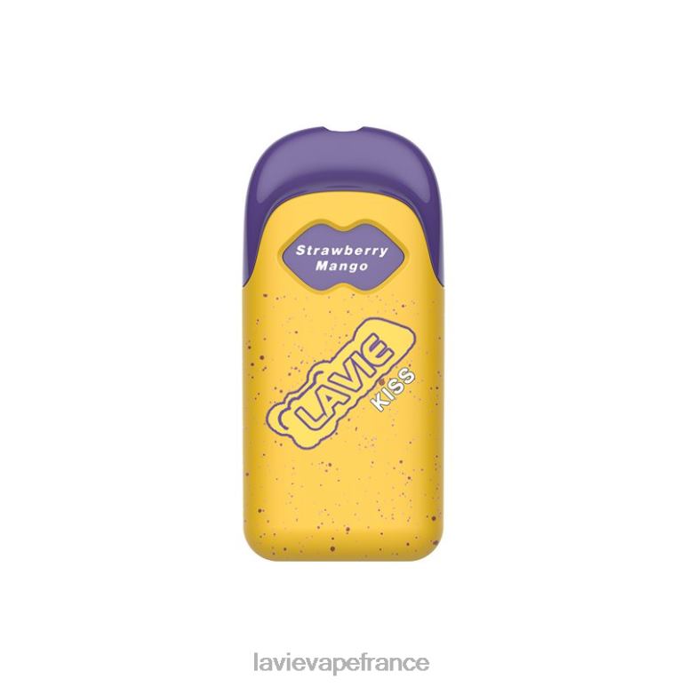 LAVIE KISS 8000 bouffées mangue fraise R6JZB113 - Lavie Vape France