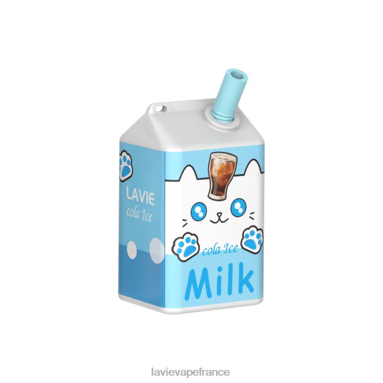 LAVIE MILK 7000 bouffées glace au cola R6JZB184 - Lavie Puffs