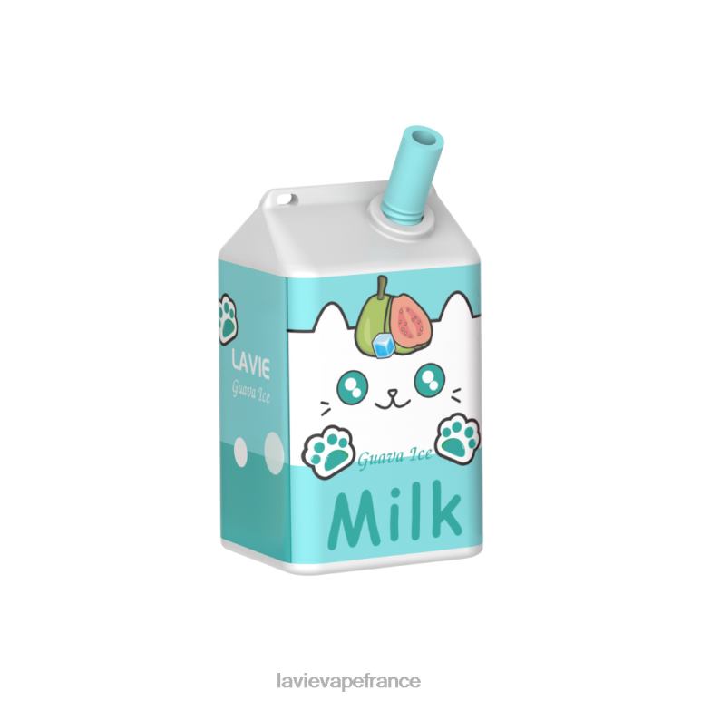 LAVIE MILK 7000 bouffées glace à la goyave R6JZB181 - Lavie Vape Prix