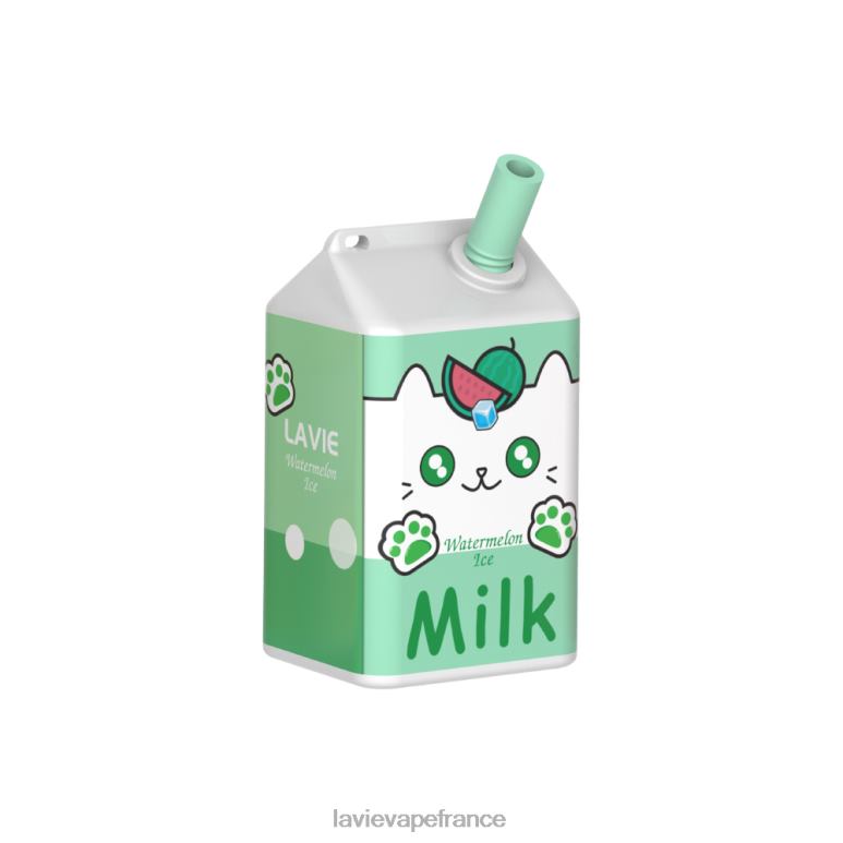 LAVIE MILK 7000 bouffées glace à la pastèque R6JZB185 - Lavie Vape France