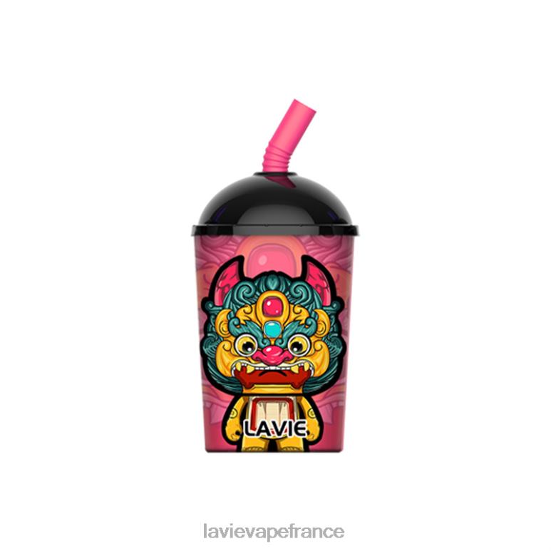 glace à la mangue et aux fraises
