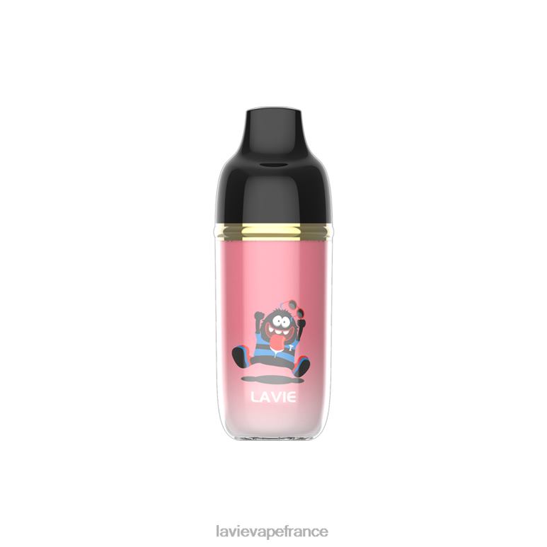 LAVIE Monster 6000 bouffées jus de pêche R6JZB246 - Lavie Vape Avis