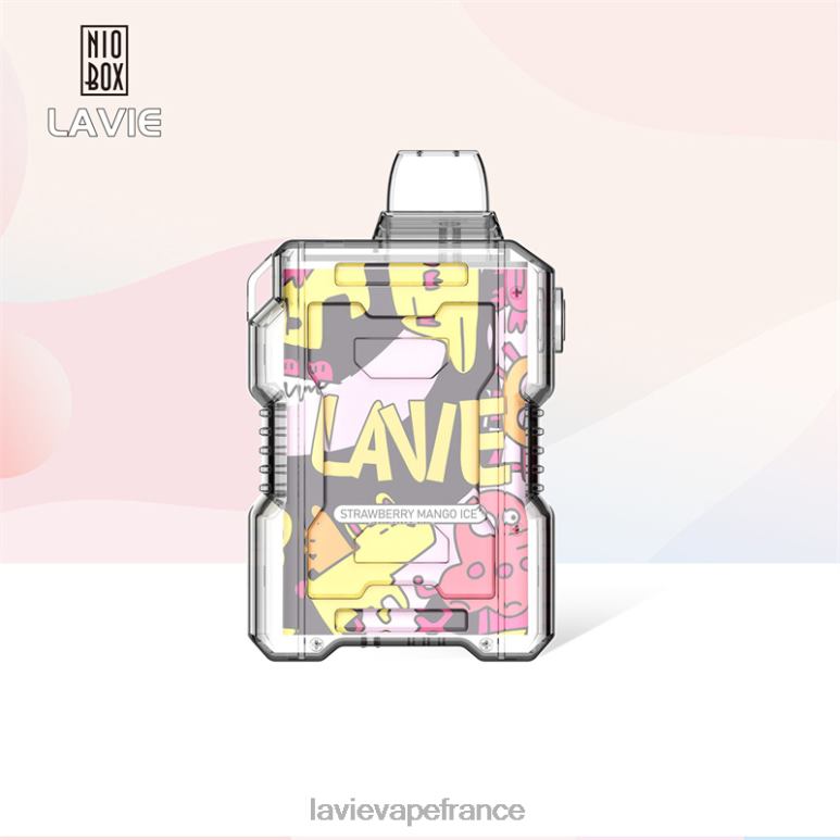 LAVIE NIO BOX 9000 bouffées glace à la fraise et à la mangue R6JZB190 - Lavie Vape Avis
