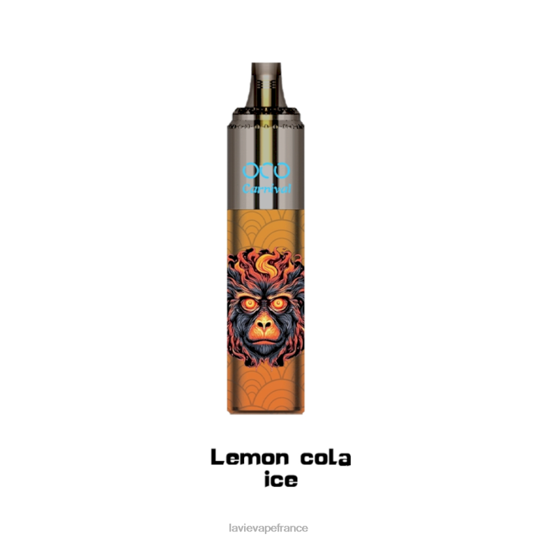 LAVIE OCO carnaval 10000 bouffées glace au cola et au citron R6JZB351 - Lavie Vape Magasin