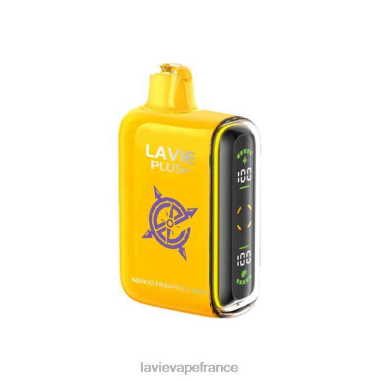 LAVIE PLUS 15000 bouffées bonbons mangue ananas R6JZB102 - Lavie Vape Avis