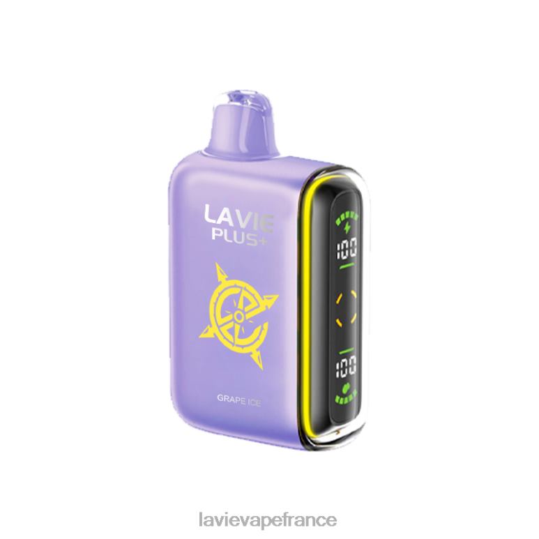 LAVIE PLUS 15000 bouffées glace aux raisins R6JZB103 - Lavie Vape Magasin