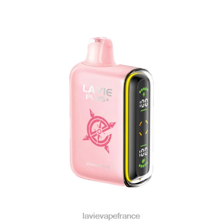 LAVIE PLUS 15000 bouffées glace à la fraise R6JZB104 - Lavie Puffs