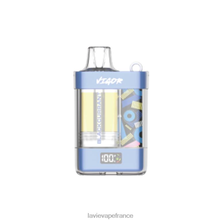 LAVIE VIGOR 15000 bouffées cassis R6JZB9 - Lavie Vape France