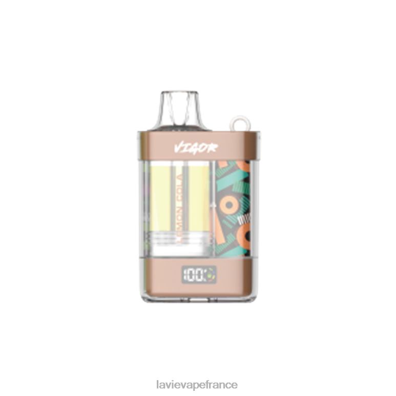 LAVIE VIGOR 15000 bouffées cola au citron R6JZB6 - Lavie Vape Avis