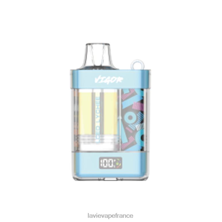 LAVIE VIGOR 15000 bouffées litchi glacé R6JZB4 - Lavie Vape Review