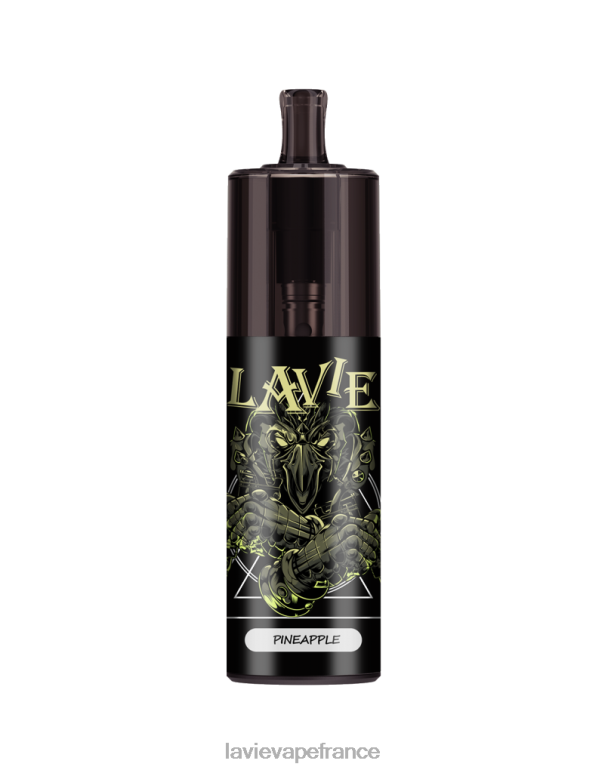 LAVIE COLOUR BAR Contrôle du débit d'air 10 000 bouffées ananas R6JZB336 - Lavie Puffs