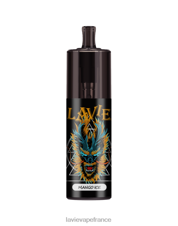 LAVIE COLOUR BAR Contrôle du débit d'air 10 000 bouffées glace à la mangue R6JZB328 - Lavie Puffs