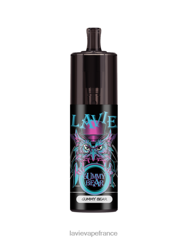 LAVIE COLOUR BAR Contrôle du débit d'air 10 000 bouffées ours gommeux R6JZB337 - Lavie Vape France