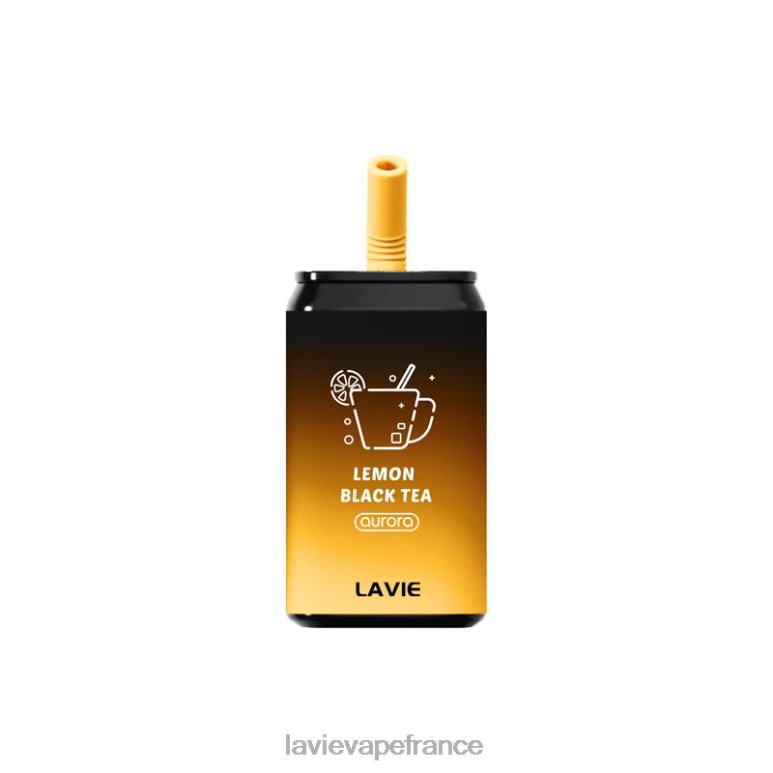 LAVIE Aurora 11000 bouffées thé noir au citron R6JZB150 - Lavie Vape Avis