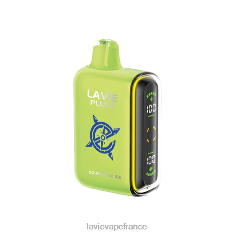 LAVIE PLUS 15000 bouffées glace à la pomme aigre R6JZB100 - Lavie Vape Review