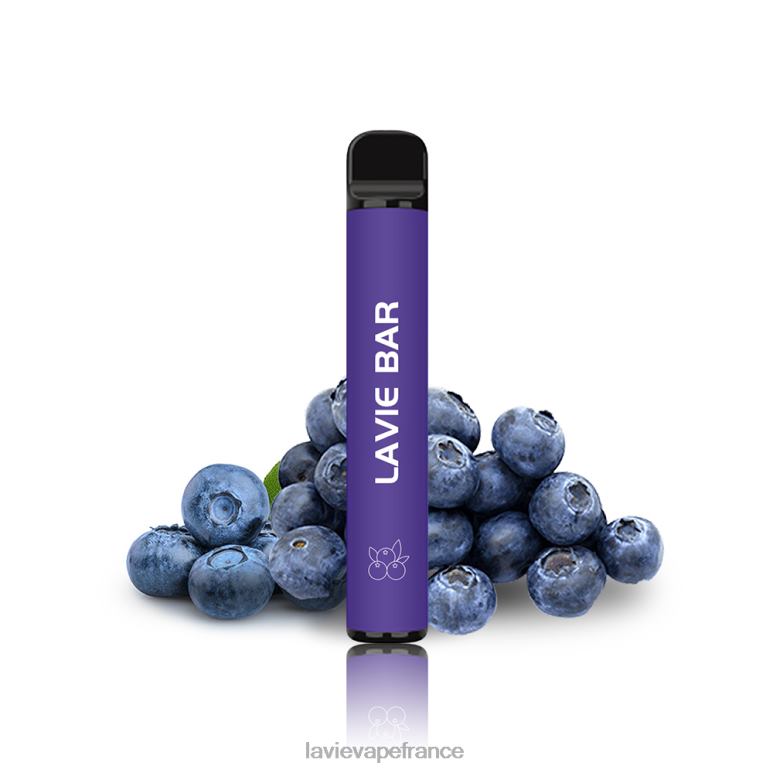LAVIE BAR Version 2% 800 bouffées myrtille R6JZB318 - Lavie Vape Avis